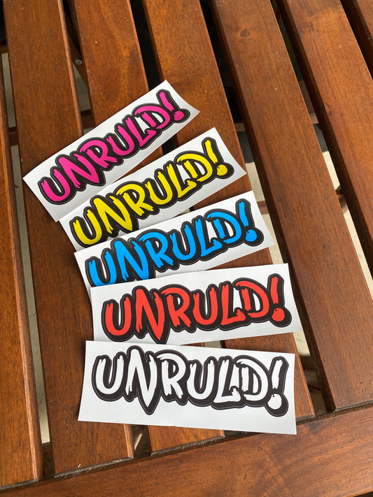 UNRULD sticker small